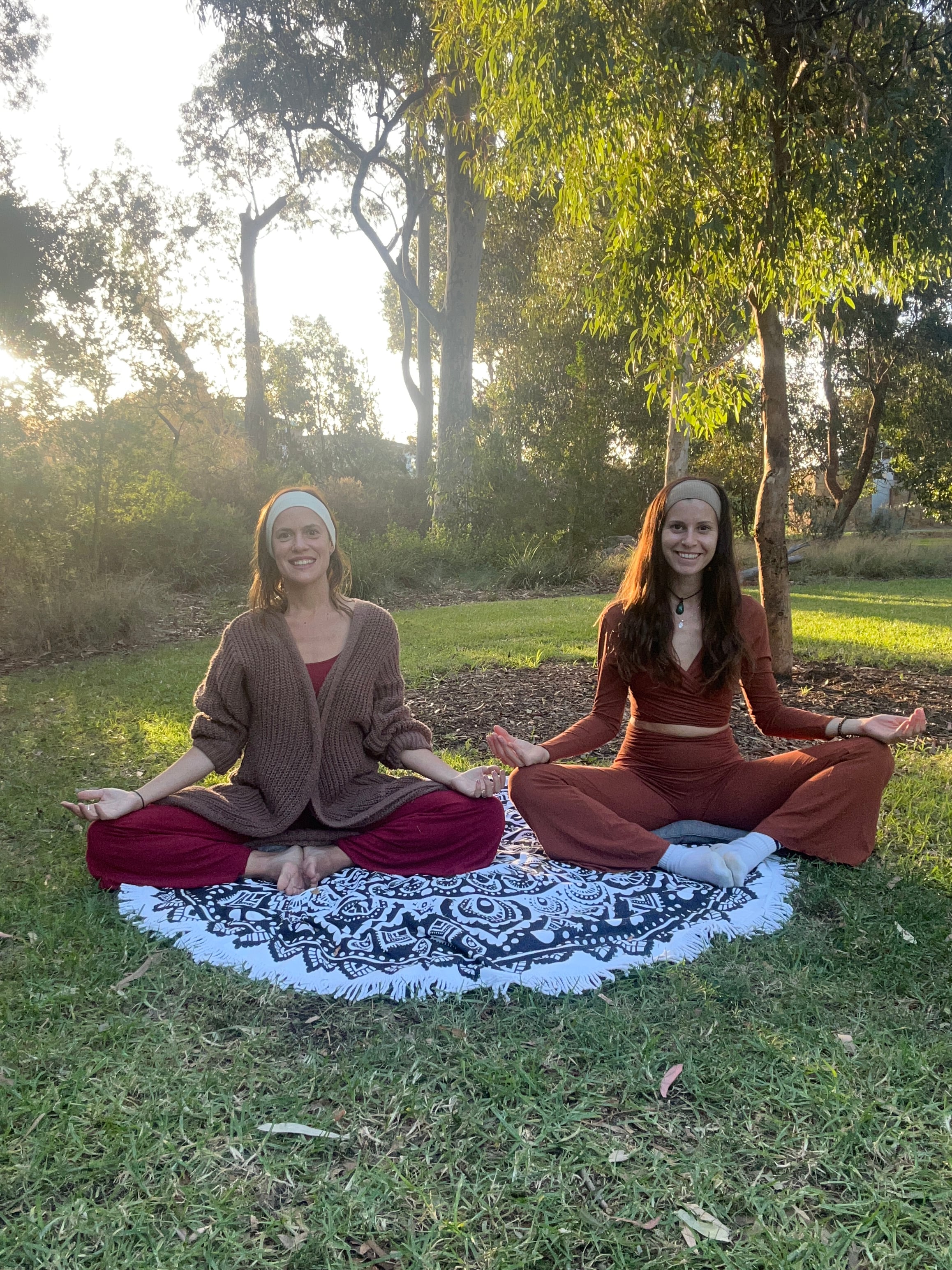Sulli and Maite — founders of The Wellbeing Experience